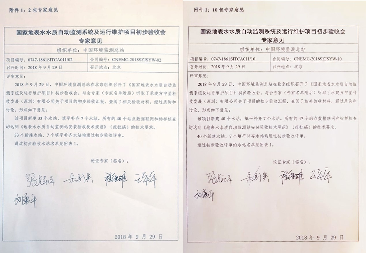 “高標(biāo)準(zhǔn)、嚴(yán)要求”—好博環(huán)境全資子公司宇星科技順利通過(guò)國(guó)家水站項(xiàng)目初驗(yàn)